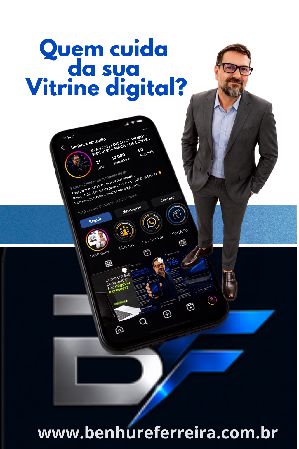 Ben-Hur Ferreira — Quem cuida da sua vitrine digital?